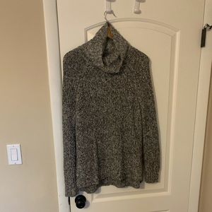 Oversized knit sweater